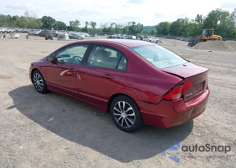 2008 Honda Civic Lx from USA, damaged, VIN 1HGFA16508L059786